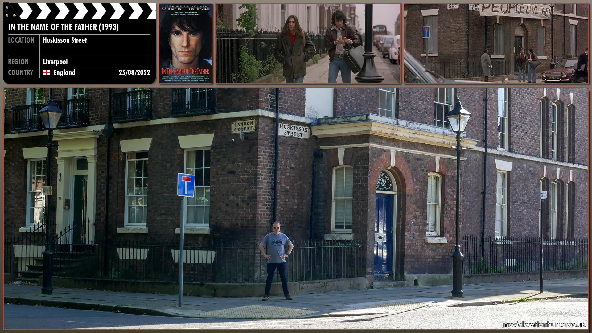 Filming location photo, shot in England, for In the Name of the Father (1993). Scene description: After trouble with the IRA, Gerry (Daniel Day-Lewis) is sent to London in the hope that he'll find work and avoid the troubles in Belfast.  On the boat to London, Gerry meets his friend Paul (John Lynch) and upon arrival search for their friend Paddy (Mark Sheppard).